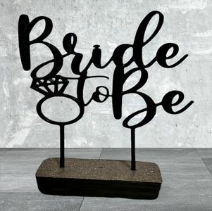 Bride to be topper
