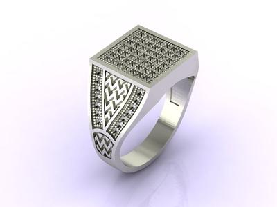 Gents Ring - Mens Ring STL READY FILES  Jewelry Rings For Men