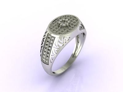 Gents Ring - Mens Ring STL READY FILES  Jewelry Rings For Men