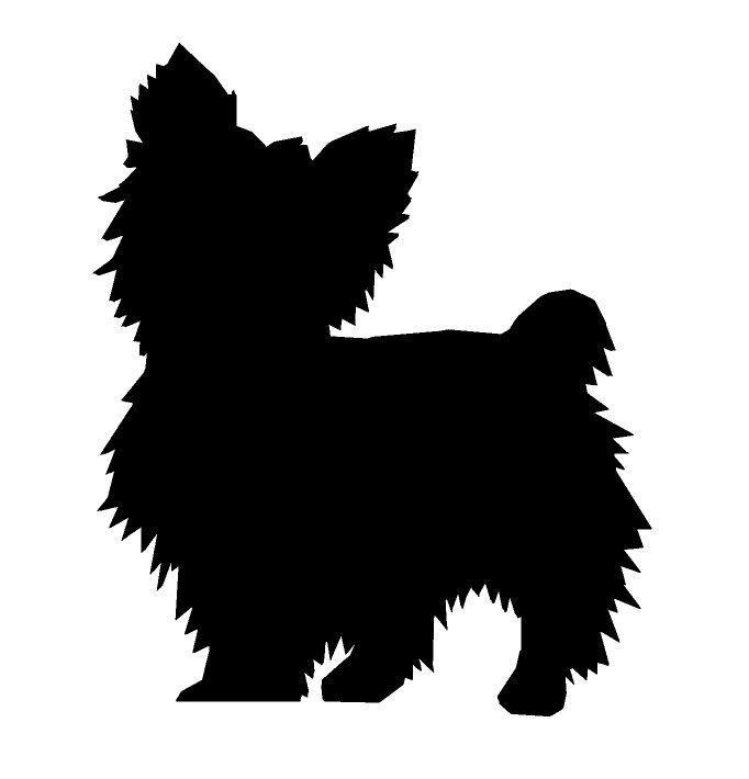 Yorkie Silohuette