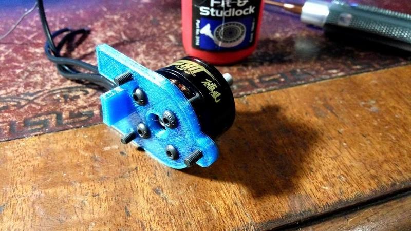 Reptile Harrier S1100 motor mount 16x19 