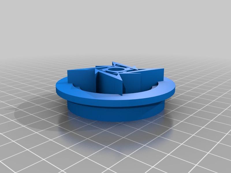 Rueda Filamento Metallica 52mm (Filamento BQ PLA) / Metallica Filament Wheel 52mm (Filament BQ PLA)