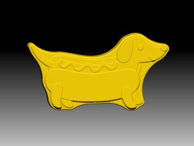 DACHSHUND SOLID SHAMPOO AND MOLD FOR SOAP PUMP