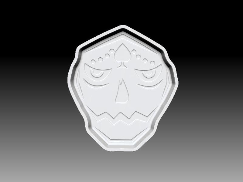 SCARY FACE BATH BOMB MOLD