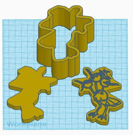 Pokemon: Dodrio 3 Piece Bath Bomb Mold