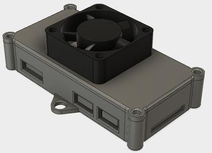 Raspberry Pi Zero (Universal) Case with 30 mm Fan