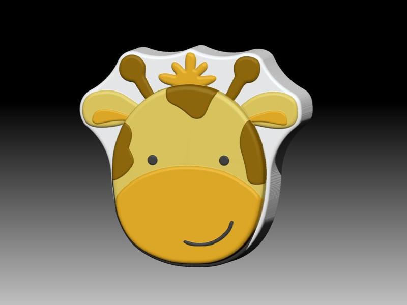 GIRAFFE SOLID SHAMPOO AND MOLD FOR SOAP PUMP