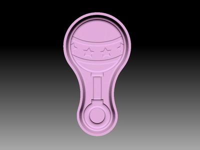 RATTLE BATH BOMB MOLD