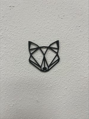 Wall art - fox head