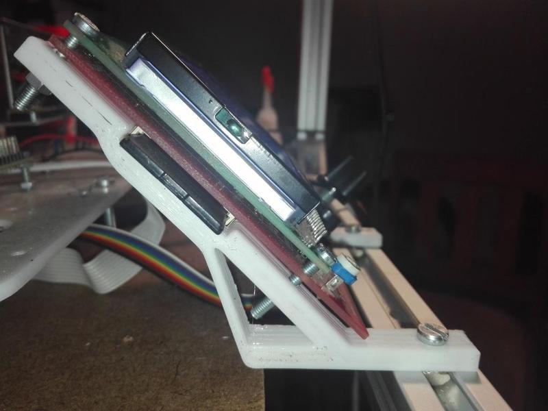 Reprap LCD controller mount