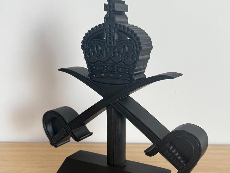 Royal Army Physical Training Corps Capbadge model