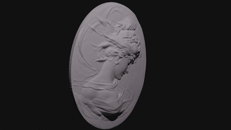 Antique carved wall art