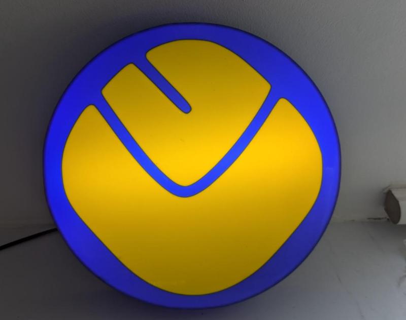 Leeds United 'Smiley' Lightbox
