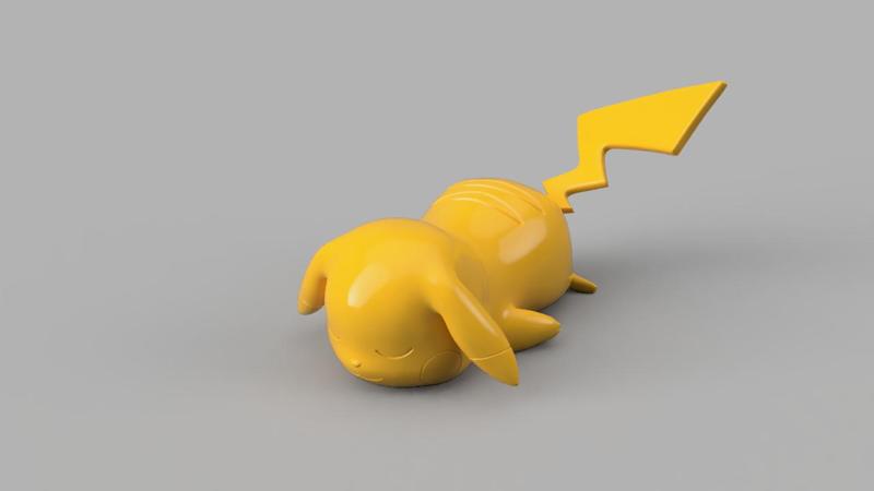 Sleeping Pikachu