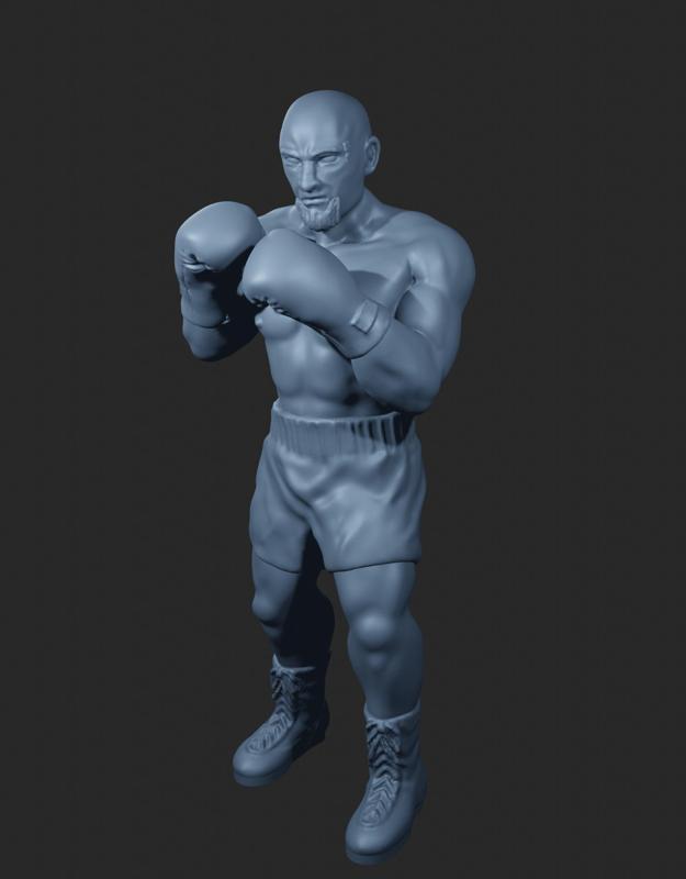 Ironhead McRay, The Boxer - for Worldspanner Factions