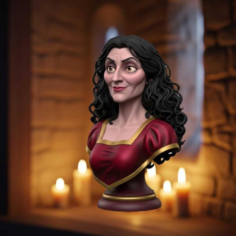 Disney Villains Bust – Mother Gothel - Tangled