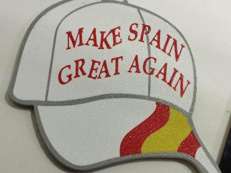 Fridge magnet "Make Spain Great Again"