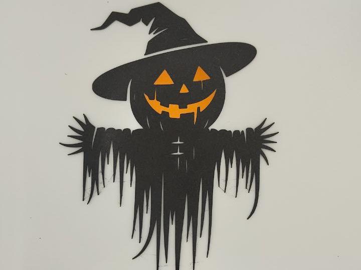 Halloween scarecrow - wall art