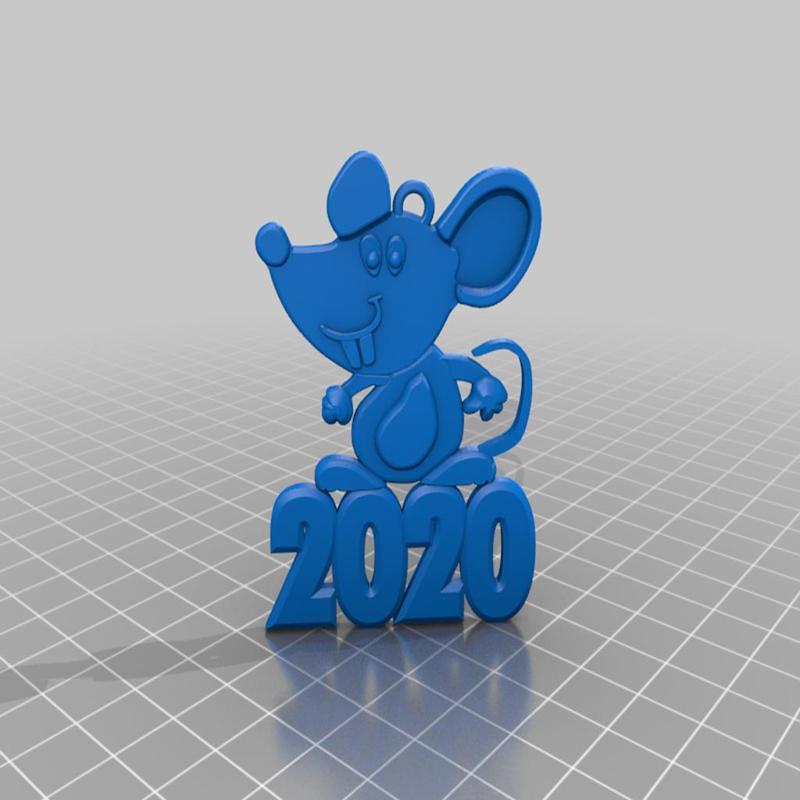 2020 mouse Christmas decorations