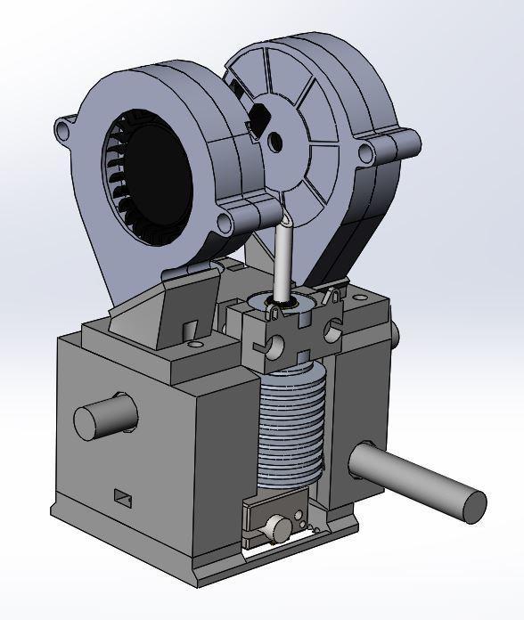 K8400 printhead with IGUS/LM8UU bearing holder & E3d v6