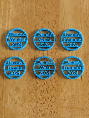 Disney Cruise Line Tokens / Coins