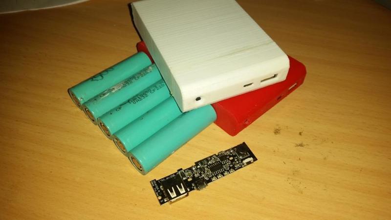 5 Cell 18650 Powerbank Housing 2.1A Xiaomi Style