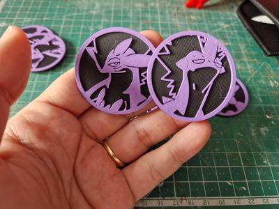 Toxtricity Pokemon Coin