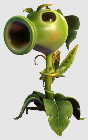 Peashooter (Garden warfare 2) with gatling mod