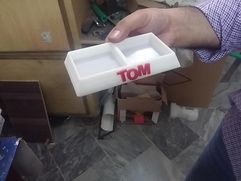 Cat Bowl Two sections water and food