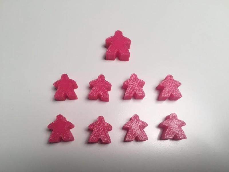 Original Carcassonne Meeples