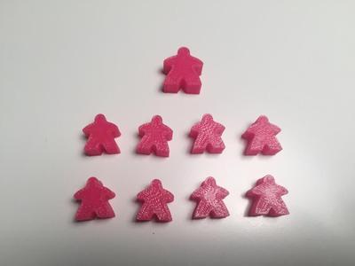 Original Carcassonne Meeples