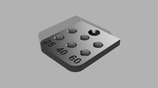 Multi Tool Holder E3D Nozzle Holder