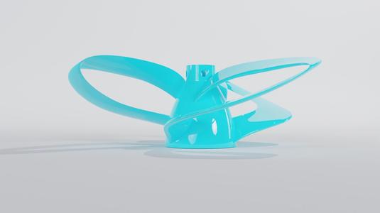 Toroidal Propeller for Ray Electric Outboards (12x12)