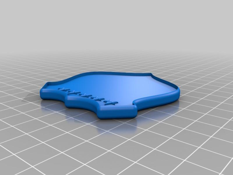 Police Shield (Blank)