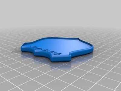 Police Shield (Blank)