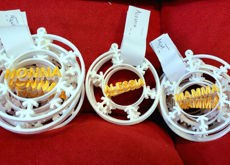 Cristmas ornament Italian Name Mega Pack