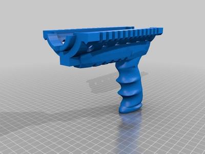 M&P 15 AR style front shield and pistol grip