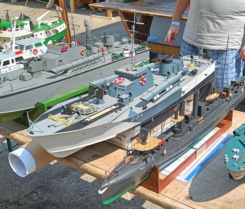 Vosper MTB 234 Torpedo Boat Scale Model