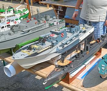 Vosper MTB 234 Torpedo Boat Scale Model