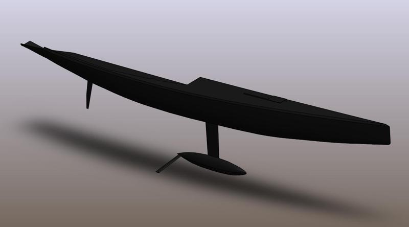 Luna Rossa ITA-45 Half Hull (30th America's Cup Challenger)