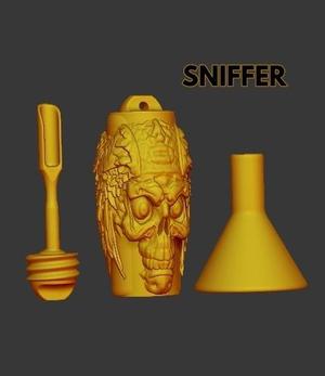 MINI SNIFFER CANISTER INHALER RESERVOIR - INDIAN CHIEF