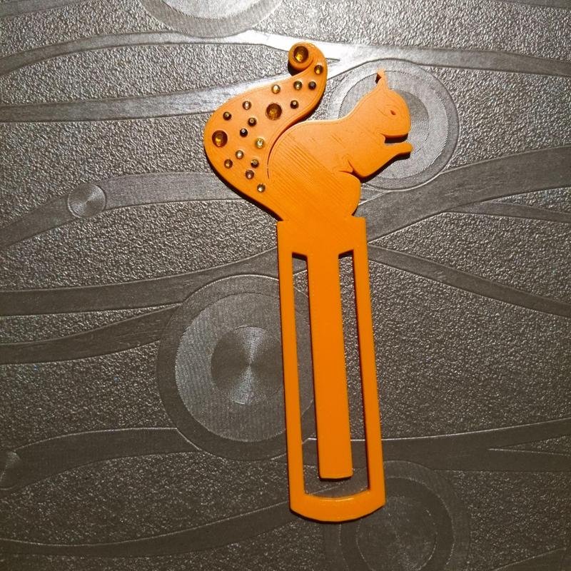 Bookmark squirrel