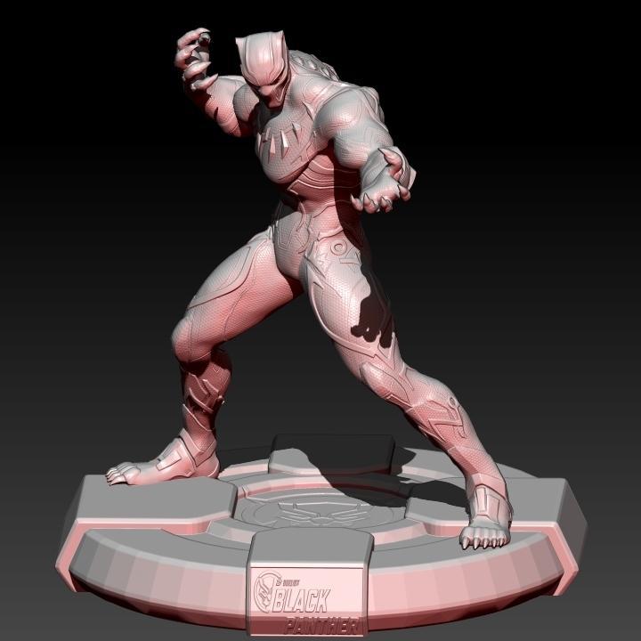 Black Panther (Marvel Comics) | CARTOON FIGURE | MARVEL UNIVERSE | MARVEL RIVALS