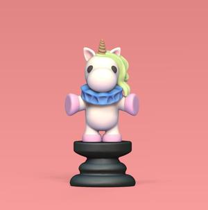 Alice chess - Side A - Knight - Unicorn