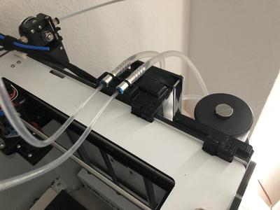 xBot E3D Radiator and Barb bracket/stands