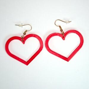 Heart earring