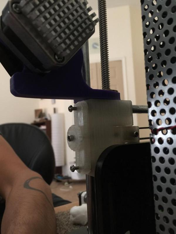 Xaxis bowden extruder holder