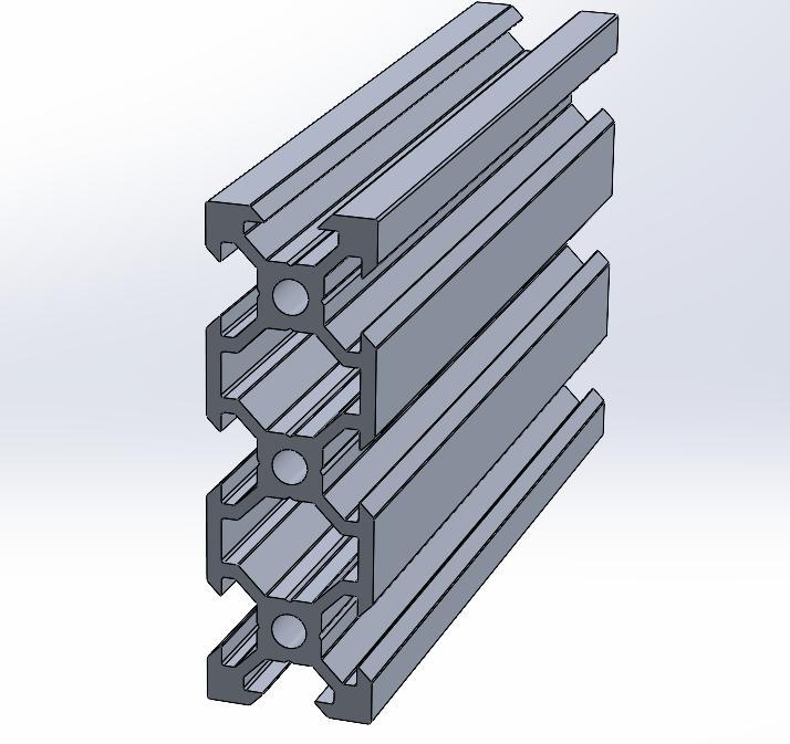 Structural profile V-Slot 20*60 grooves 6 mm