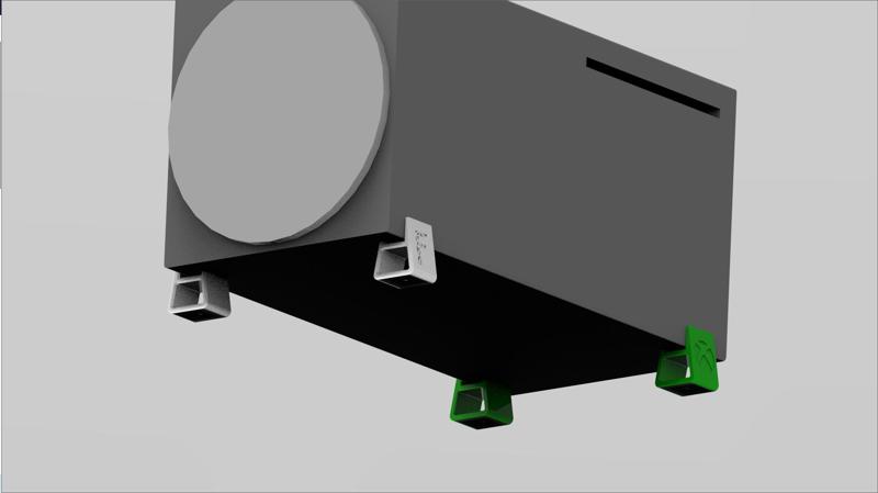 Xbox series X&S feet/feet