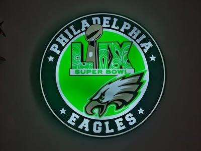eagles superbowl 59 LIX lightbox